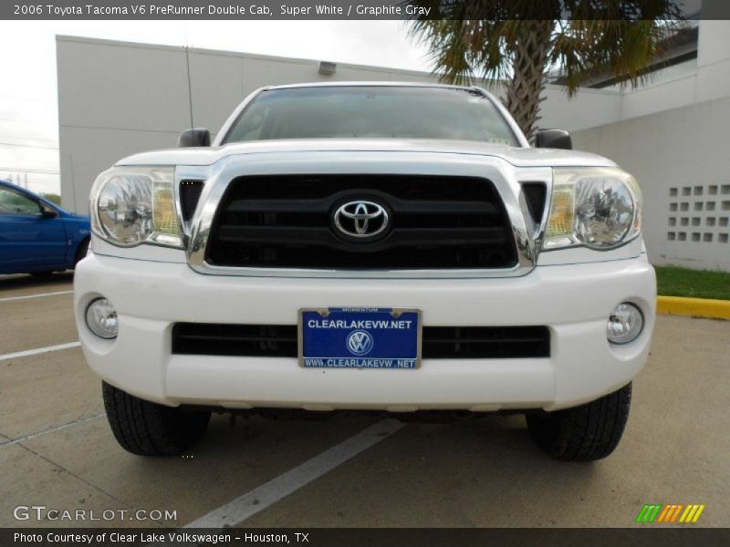 Super White / Graphite Gray 2006 Toyota Tacoma V6 PreRunner Double Cab