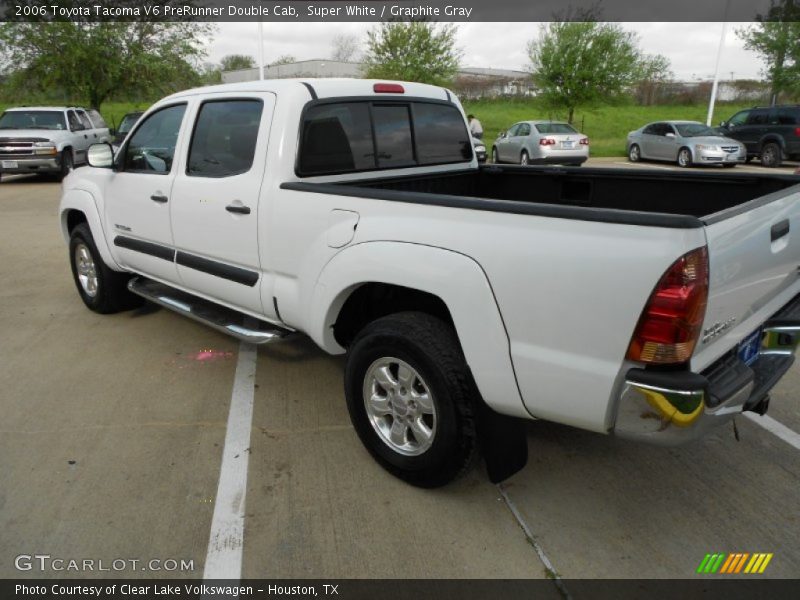 Super White / Graphite Gray 2006 Toyota Tacoma V6 PreRunner Double Cab