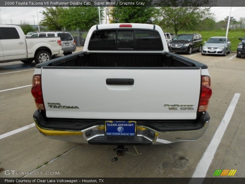 Super White / Graphite Gray 2006 Toyota Tacoma V6 PreRunner Double Cab