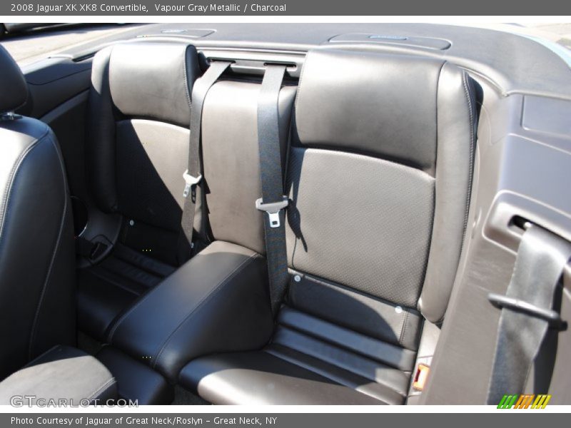 Vapour Gray Metallic / Charcoal 2008 Jaguar XK XK8 Convertible
