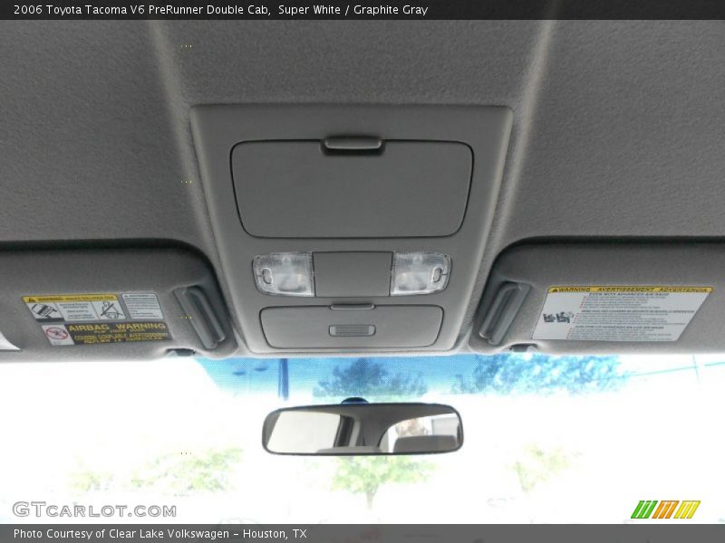 Super White / Graphite Gray 2006 Toyota Tacoma V6 PreRunner Double Cab