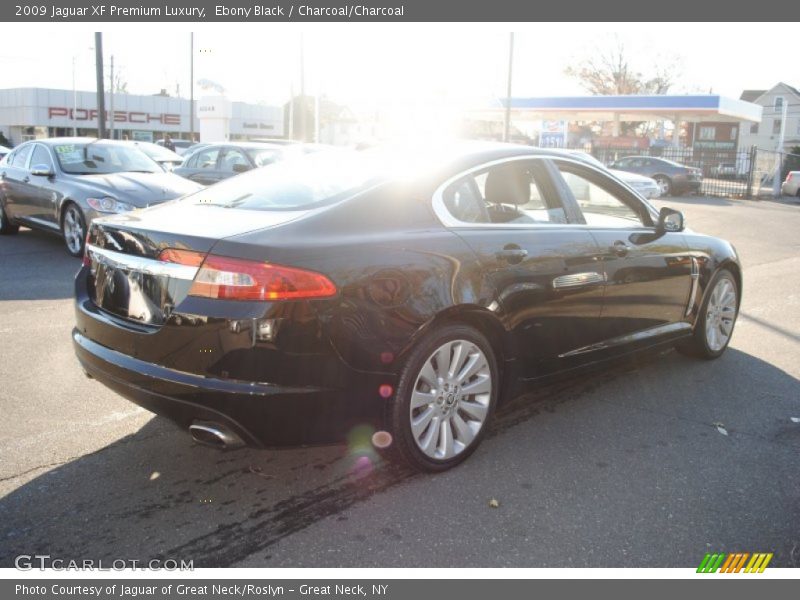 Ebony Black / Charcoal/Charcoal 2009 Jaguar XF Premium Luxury