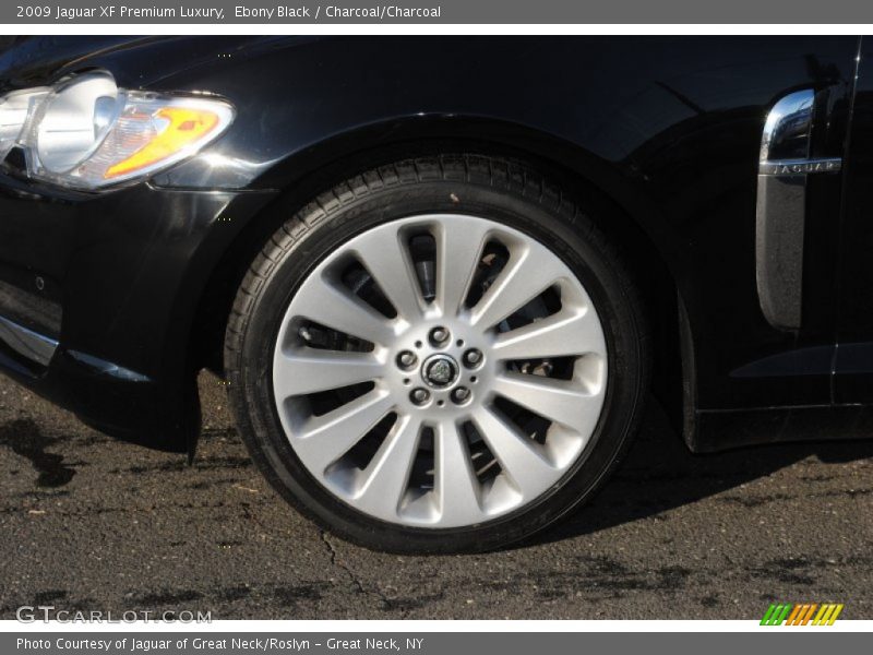 Ebony Black / Charcoal/Charcoal 2009 Jaguar XF Premium Luxury