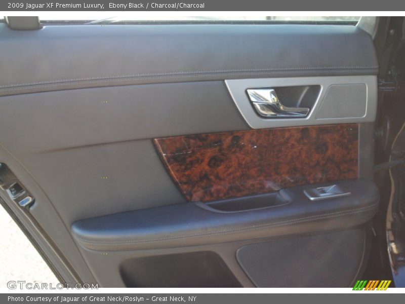 Ebony Black / Charcoal/Charcoal 2009 Jaguar XF Premium Luxury