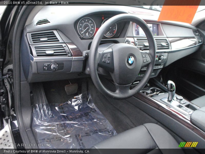 Jet Black / Black 2010 BMW X5 xDrive35d