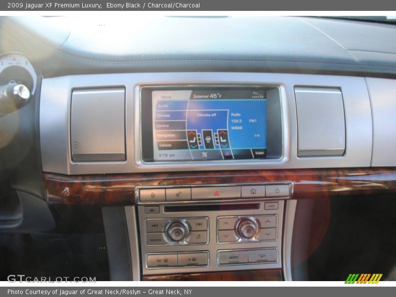 Ebony Black / Charcoal/Charcoal 2009 Jaguar XF Premium Luxury