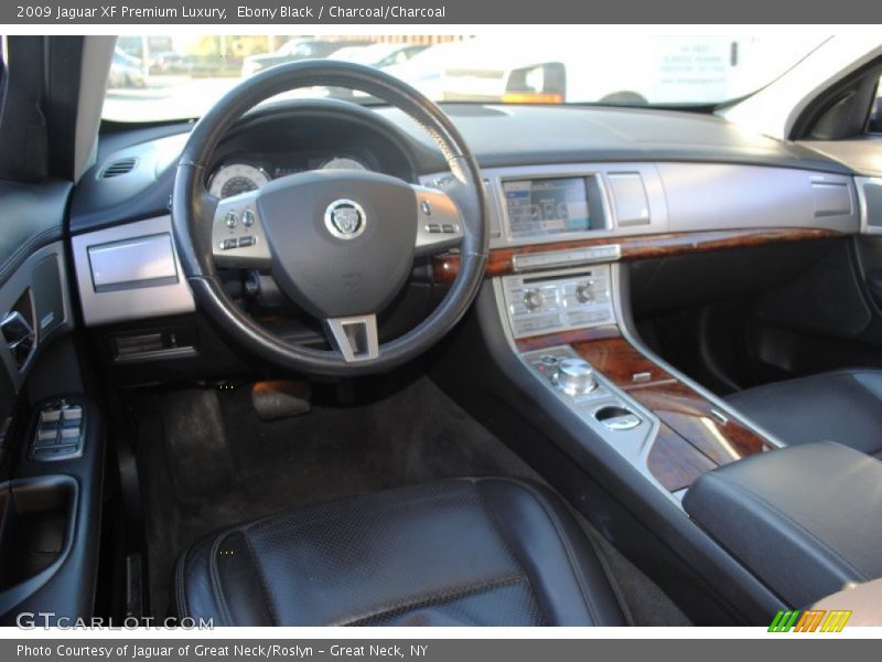 Ebony Black / Charcoal/Charcoal 2009 Jaguar XF Premium Luxury