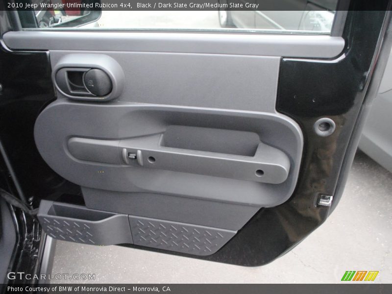 Black / Dark Slate Gray/Medium Slate Gray 2010 Jeep Wrangler Unlimited Rubicon 4x4