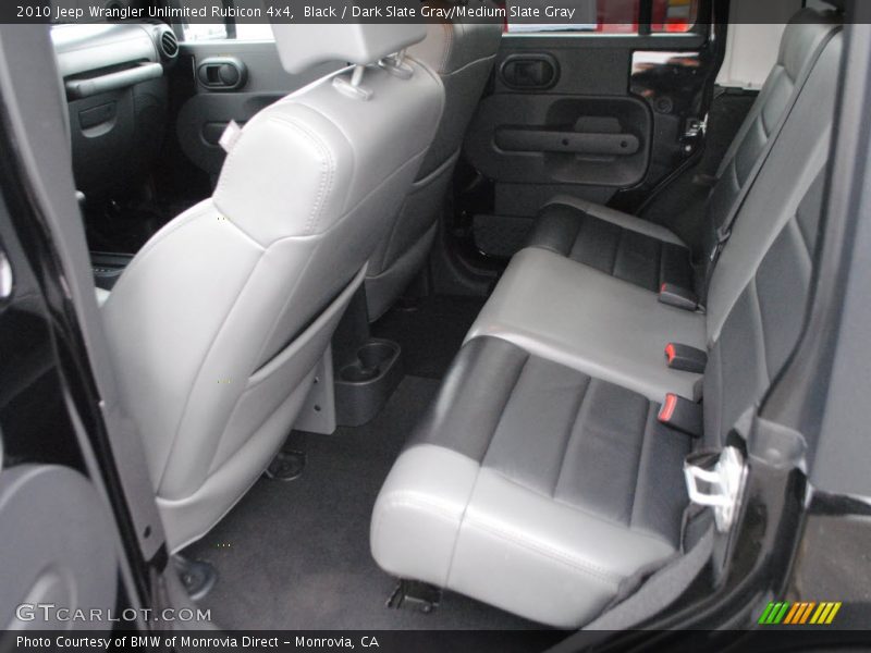 Black / Dark Slate Gray/Medium Slate Gray 2010 Jeep Wrangler Unlimited Rubicon 4x4