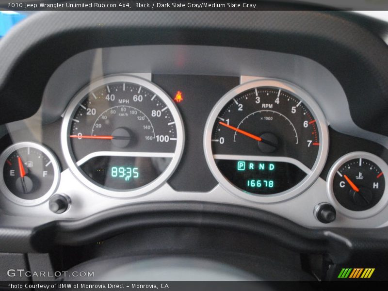  2010 Wrangler Unlimited Rubicon 4x4 Rubicon 4x4 Gauges