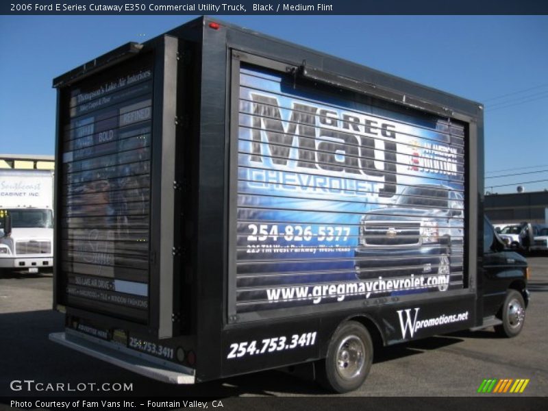 Black / Medium Flint 2006 Ford E Series Cutaway E350 Commercial Utility Truck