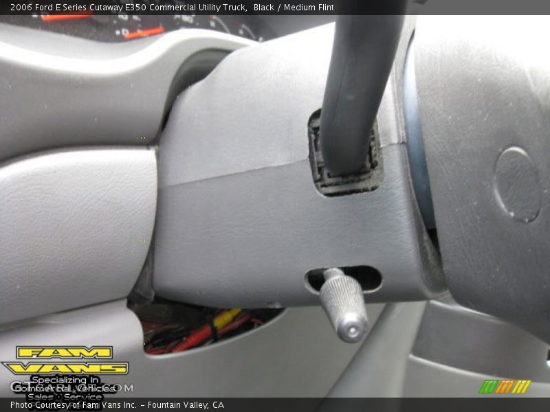 Black / Medium Flint 2006 Ford E Series Cutaway E350 Commercial Utility Truck