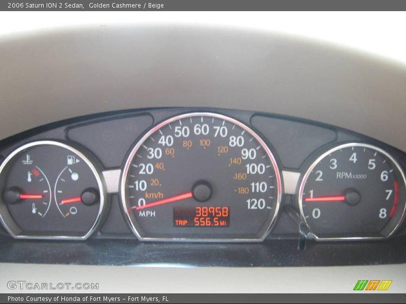 Golden Cashmere / Beige 2006 Saturn ION 2 Sedan