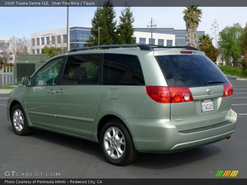 Silver Pine Mica / Taupe 2006 Toyota Sienna XLE