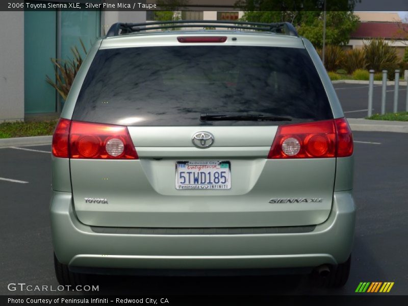 Silver Pine Mica / Taupe 2006 Toyota Sienna XLE