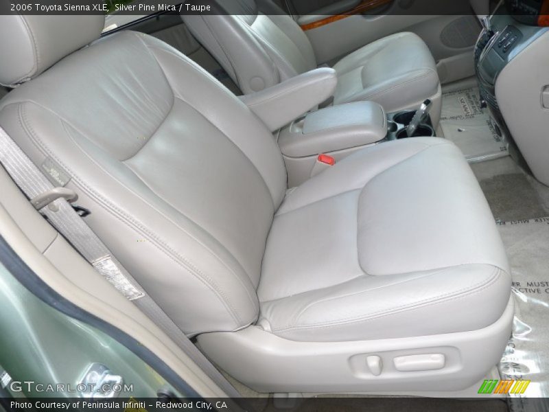 Silver Pine Mica / Taupe 2006 Toyota Sienna XLE