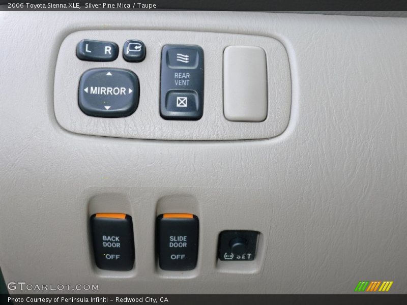 Silver Pine Mica / Taupe 2006 Toyota Sienna XLE