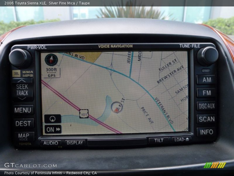 Silver Pine Mica / Taupe 2006 Toyota Sienna XLE