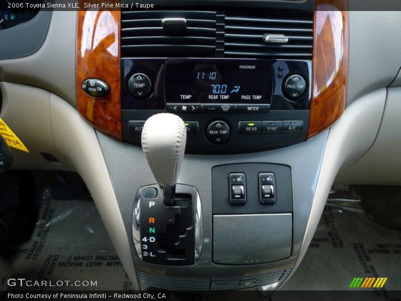 Silver Pine Mica / Taupe 2006 Toyota Sienna XLE