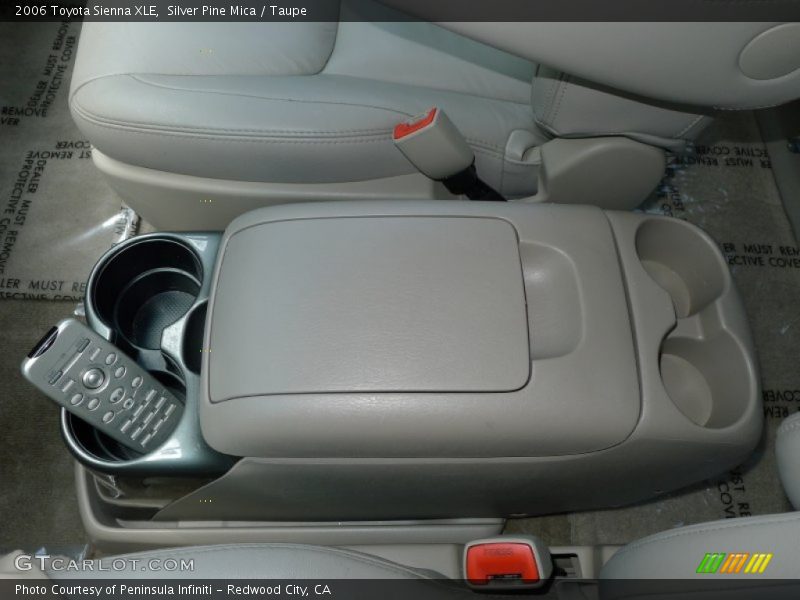 Silver Pine Mica / Taupe 2006 Toyota Sienna XLE