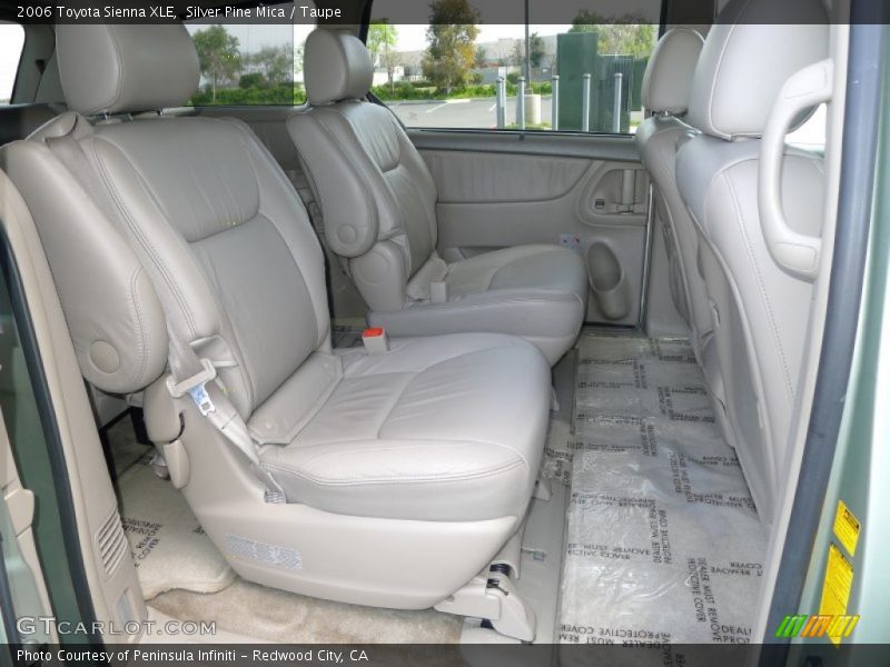 Silver Pine Mica / Taupe 2006 Toyota Sienna XLE