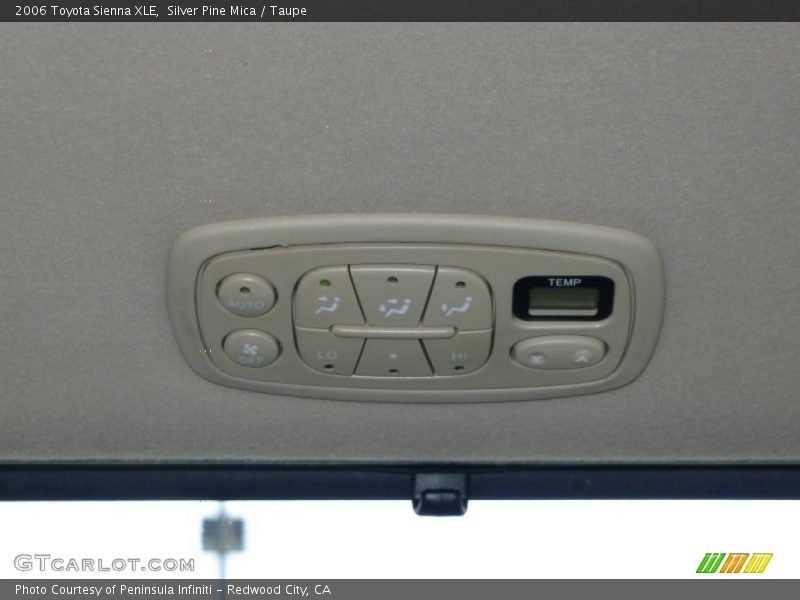 Silver Pine Mica / Taupe 2006 Toyota Sienna XLE