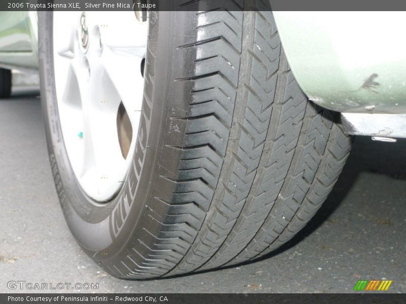 Silver Pine Mica / Taupe 2006 Toyota Sienna XLE