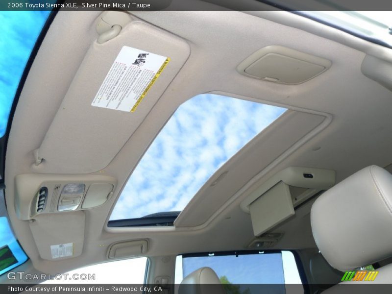 Silver Pine Mica / Taupe 2006 Toyota Sienna XLE