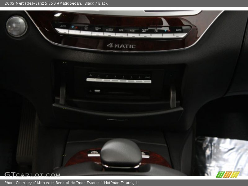 Black / Black 2009 Mercedes-Benz S 550 4Matic Sedan
