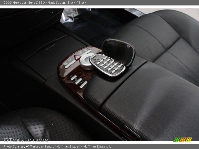 Black / Black 2009 Mercedes-Benz S 550 4Matic Sedan