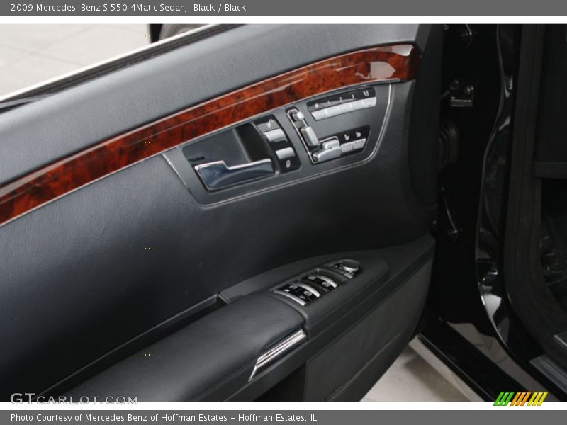 Black / Black 2009 Mercedes-Benz S 550 4Matic Sedan