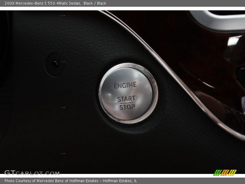 Black / Black 2009 Mercedes-Benz S 550 4Matic Sedan