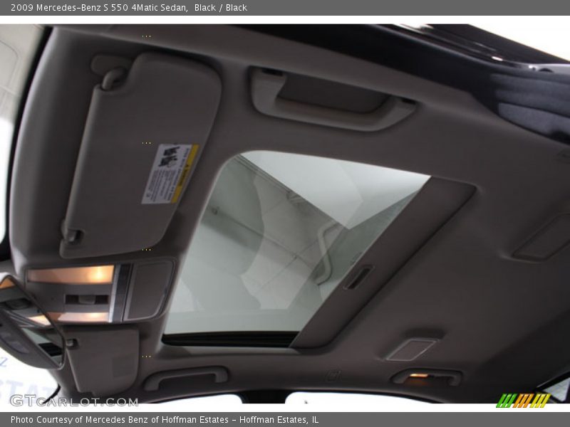 Black / Black 2009 Mercedes-Benz S 550 4Matic Sedan