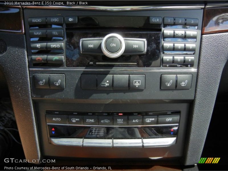 Black / Black 2010 Mercedes-Benz E 350 Coupe