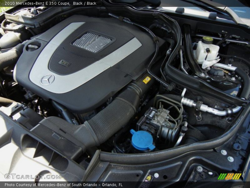 Black / Black 2010 Mercedes-Benz E 350 Coupe