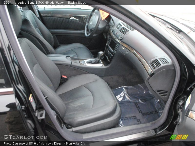  2004 E 500 4Matic Wagon Black Interior