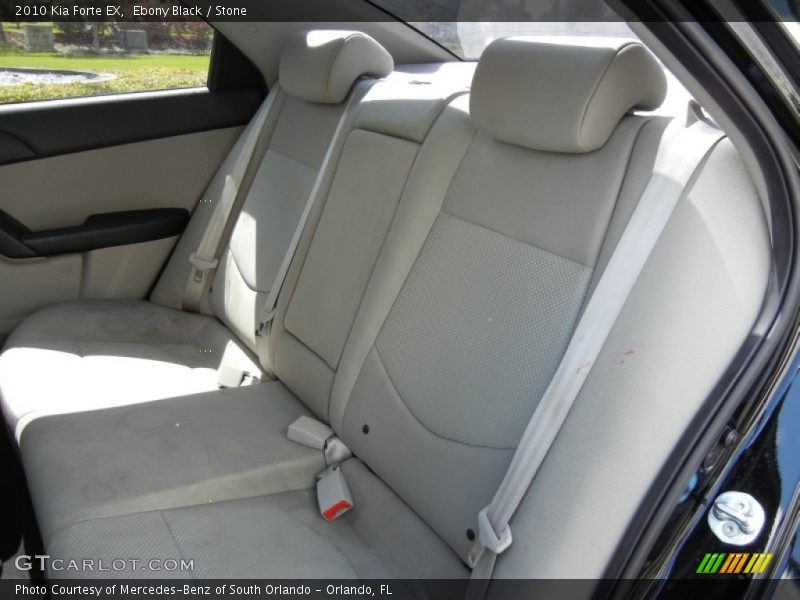 Ebony Black / Stone 2010 Kia Forte EX