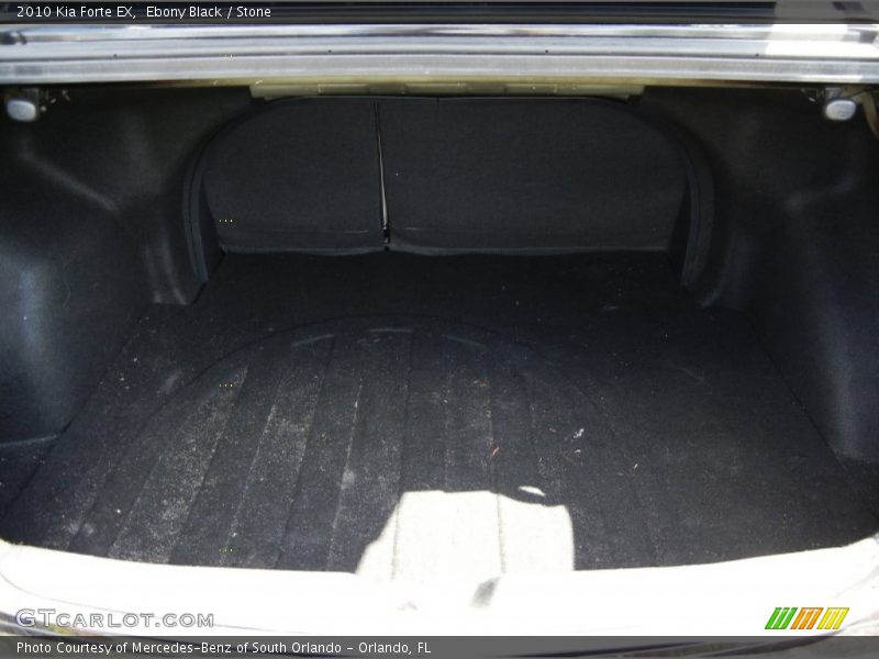 Ebony Black / Stone 2010 Kia Forte EX