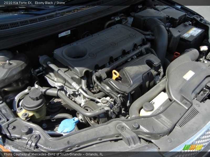 Ebony Black / Stone 2010 Kia Forte EX