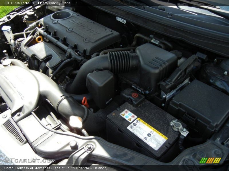 Ebony Black / Stone 2010 Kia Forte EX