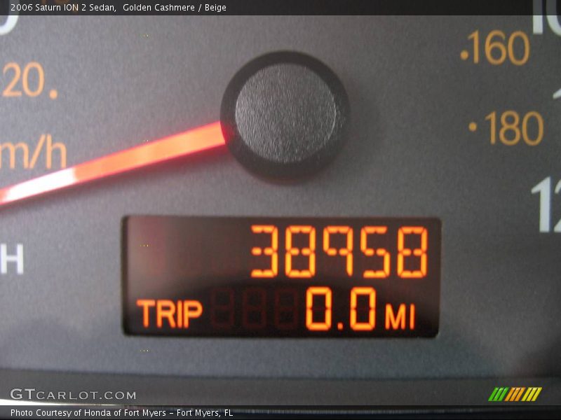 Golden Cashmere / Beige 2006 Saturn ION 2 Sedan