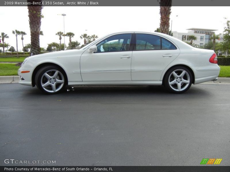  2009 E 350 Sedan Arctic White