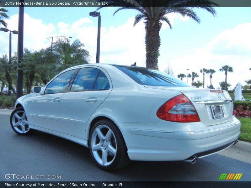  2009 E 350 Sedan Arctic White