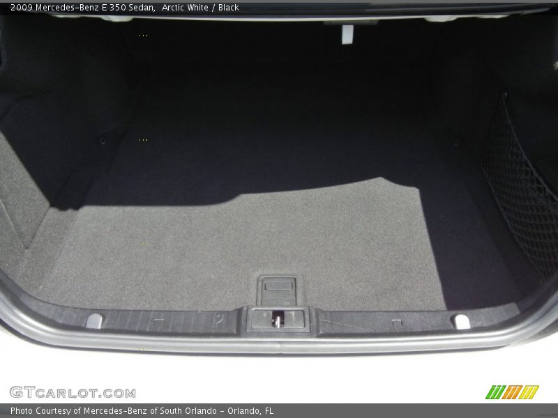 Arctic White / Black 2009 Mercedes-Benz E 350 Sedan