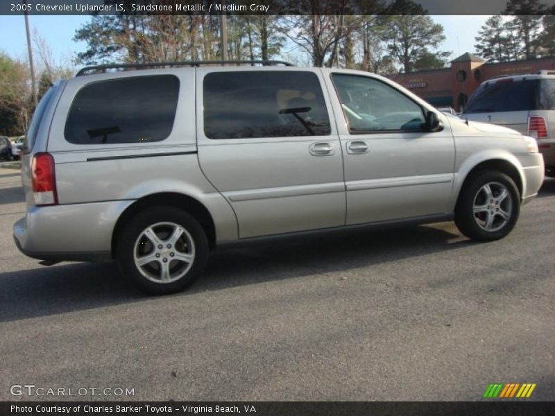 Sandstone Metallic / Medium Gray 2005 Chevrolet Uplander LS