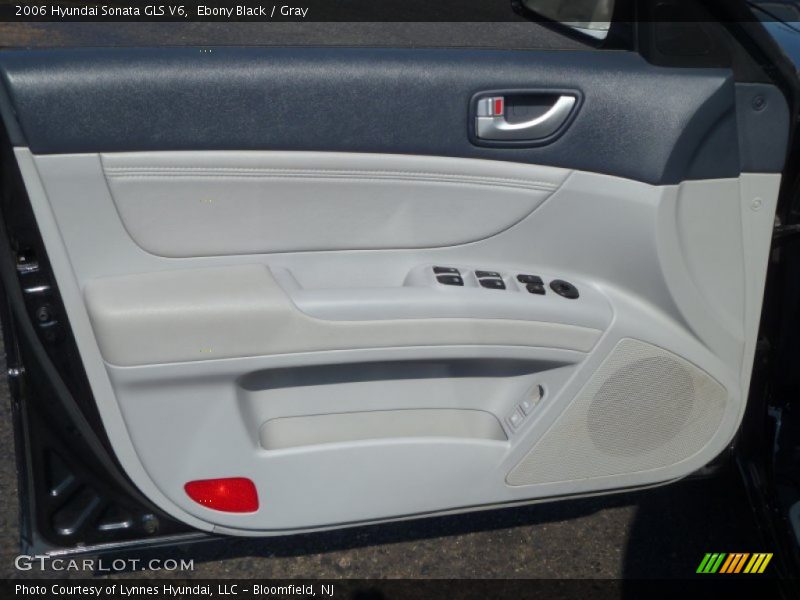 Ebony Black / Gray 2006 Hyundai Sonata GLS V6