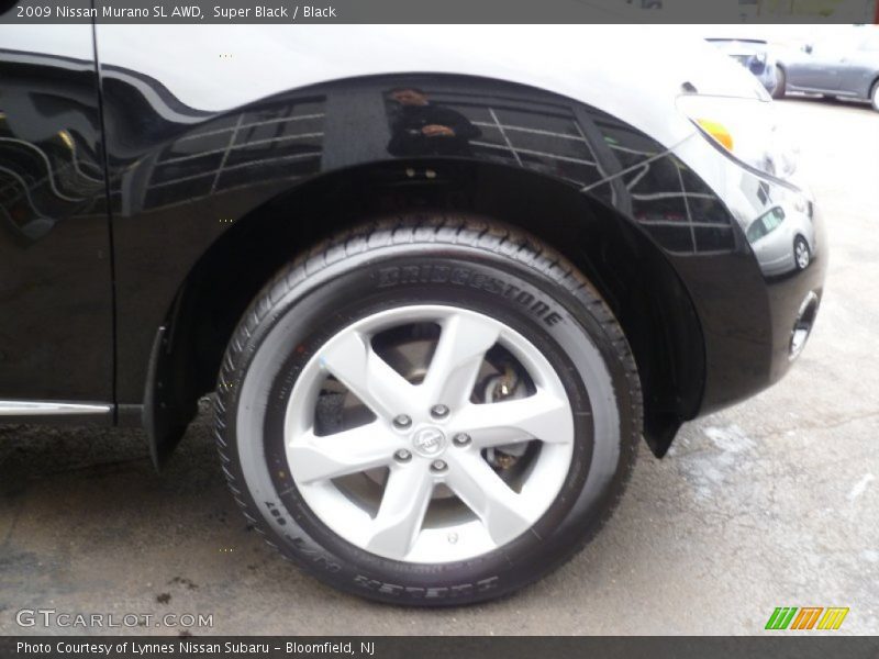 Super Black / Black 2009 Nissan Murano SL AWD