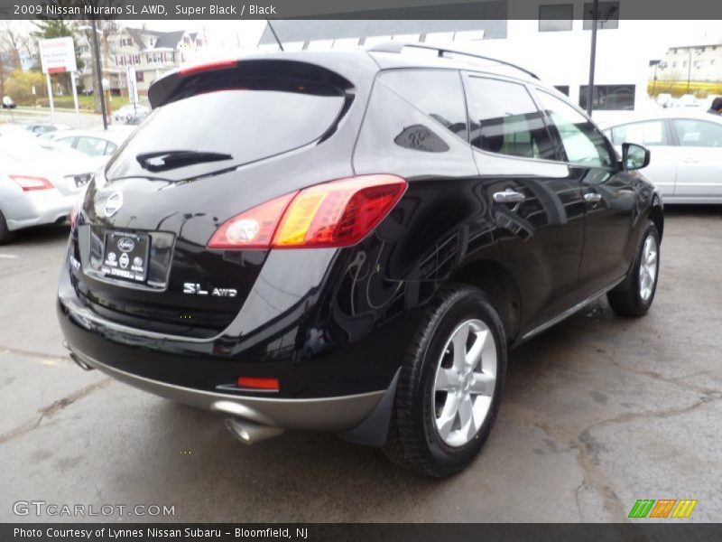 Super Black / Black 2009 Nissan Murano SL AWD