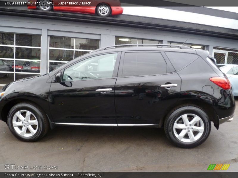 Super Black / Black 2009 Nissan Murano SL AWD