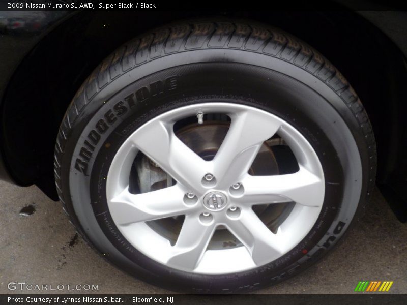 Super Black / Black 2009 Nissan Murano SL AWD